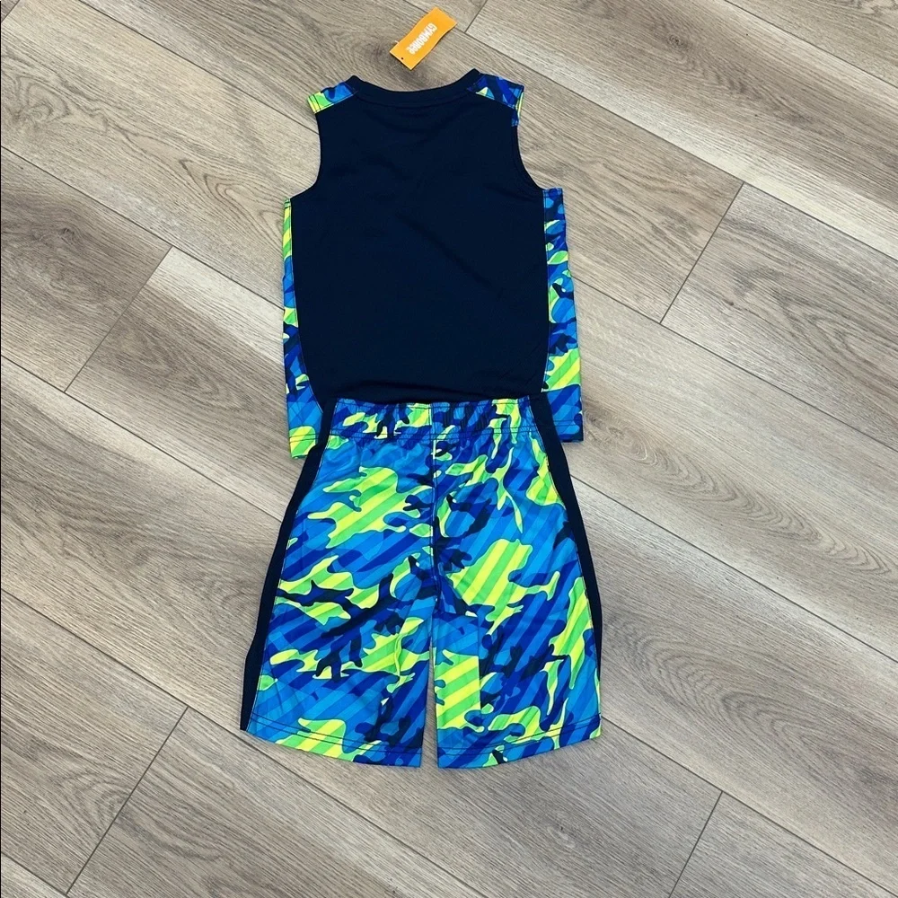 NWT Gymboree Matching Athletic Shorts & Shirt Size 5-6